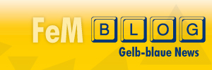 FeM Blog. Gelb-Blaue News
